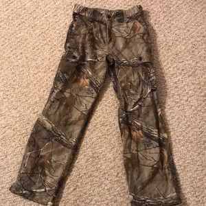 Medium realtree extra camp pants